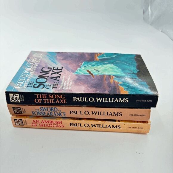Paul O Williams The Pelbar Cycle books 5 6 and 7 Vintage Paperback - Picture 3 of 3
